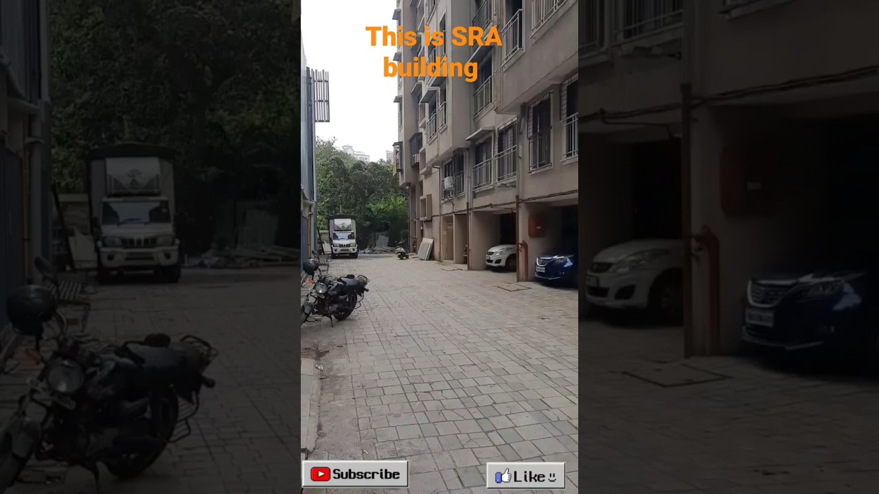 This is a SRA building, would you believe it? in the Mumbai #realestate #mumbai #sra #home #slum