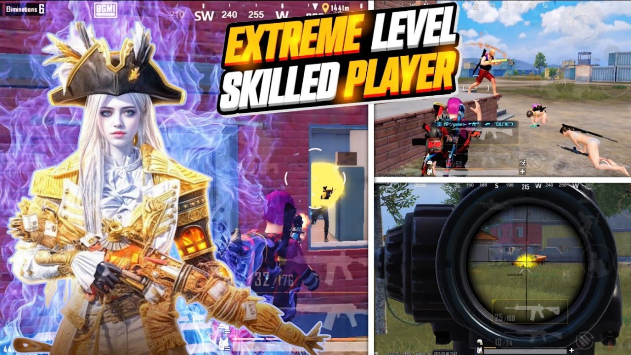 EXTREME LEVEL SKILLED PLAYER || REDMI NOTE 12 PRO || 5 FINGER PLAYER