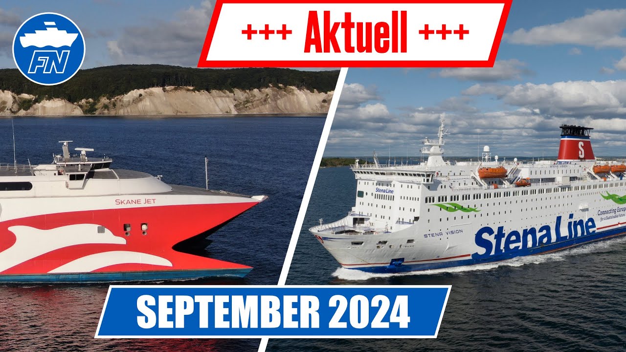 SKÅNE JET stellt Betrieb ein, STENA VISION beendet Einsatz uvm. | FährNews Aktuell