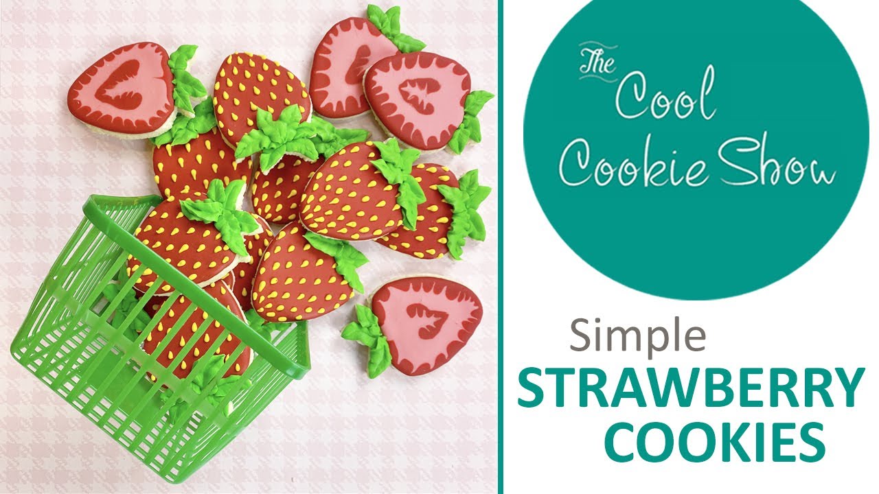 Simple Strawberry Cookies