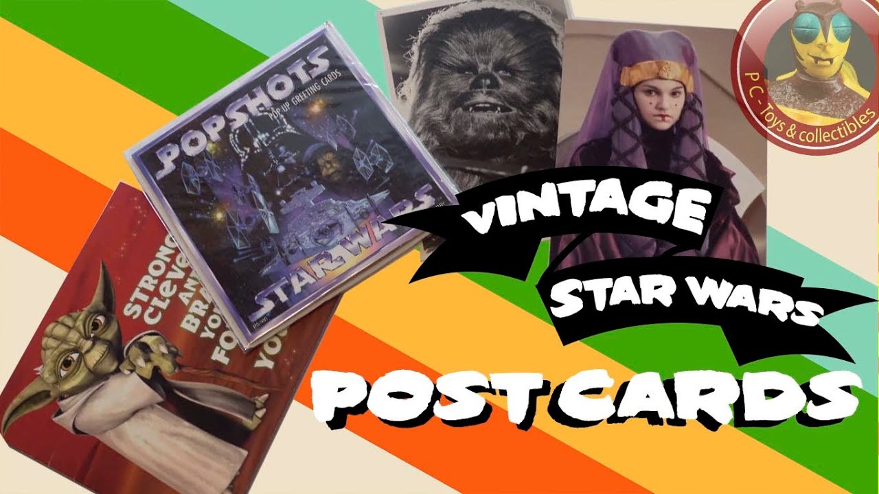 Retro Vintage Star Wars Postcards