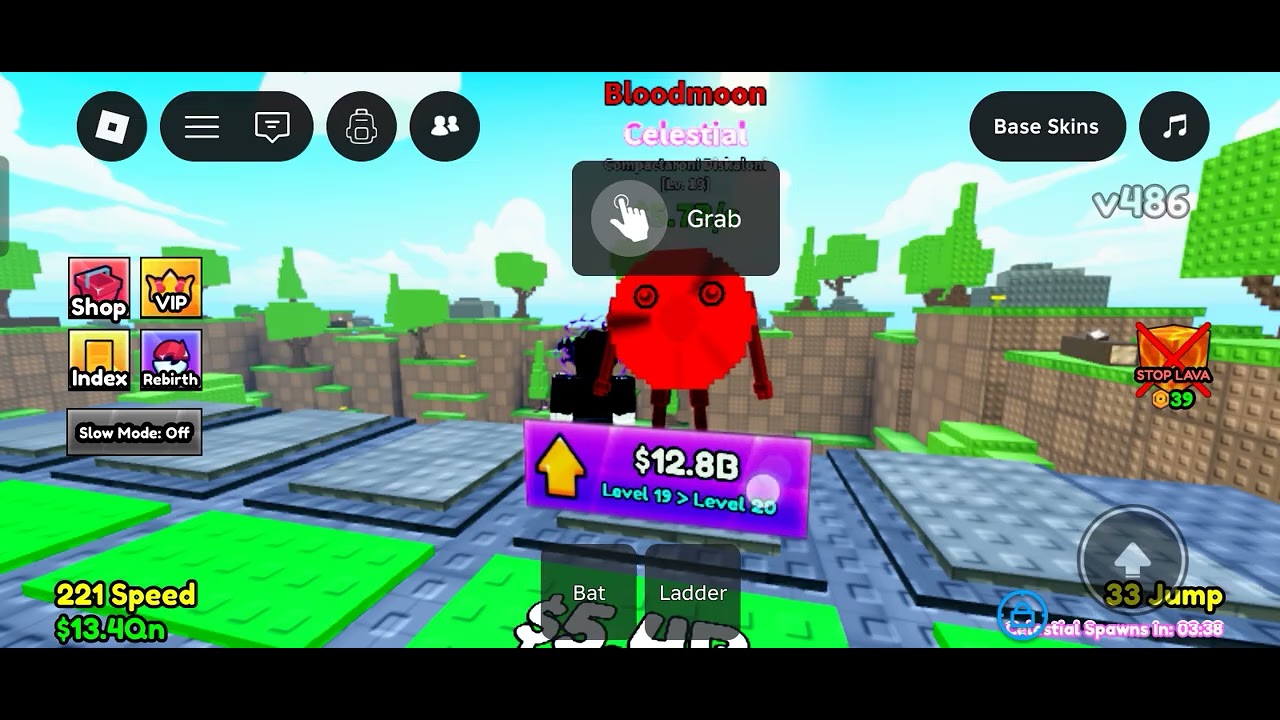 Playing survive lava for brainrots part 2