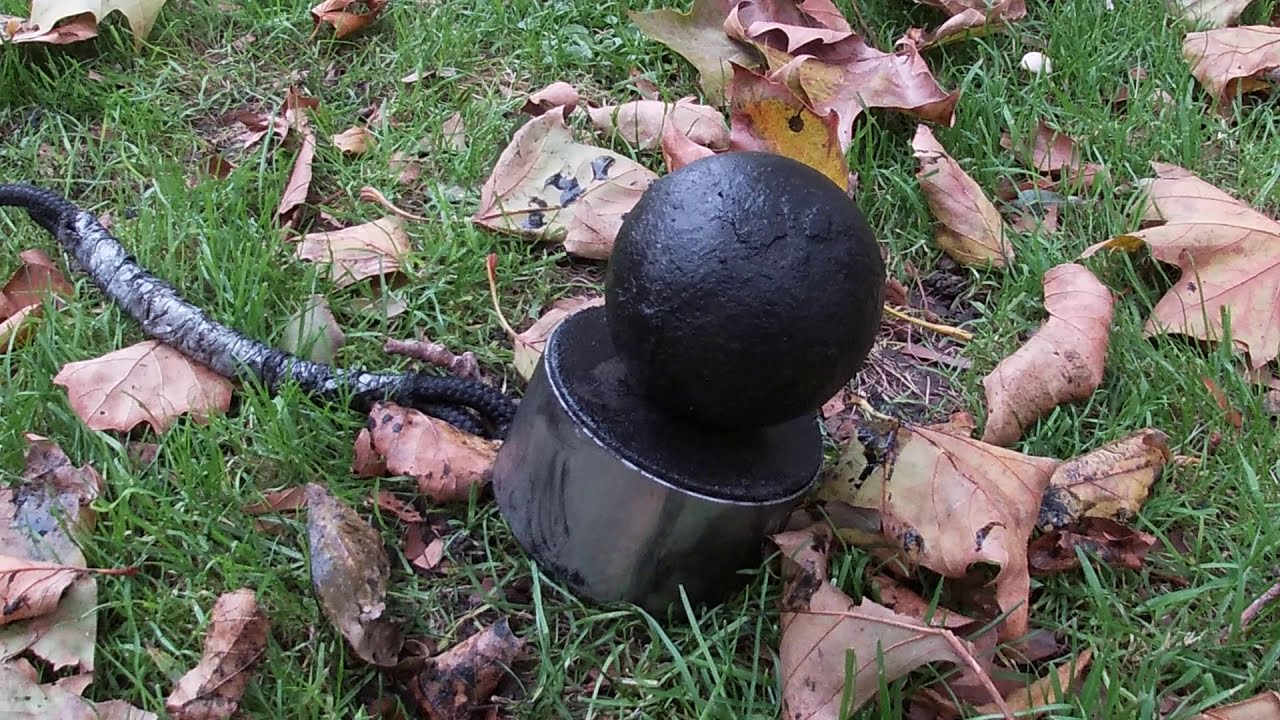 #magnet fishing my first  cannonball find with the  Barbarian from magnetar