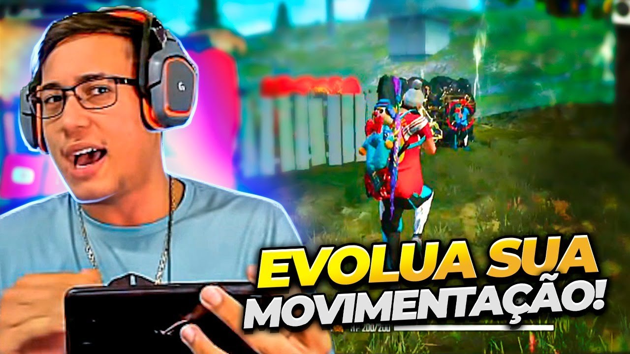 A MOVIMENTAÇÃO MOBILE MAIS RÁPIDA DO FREE FIRE ? LEVELUP EVOLUIU!