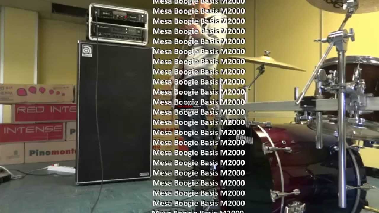 Mesa Boogie M2000 vs Ampeg SVT 4PRO (+Ampeg 810 cab, Musicman Sting Ray 5string)