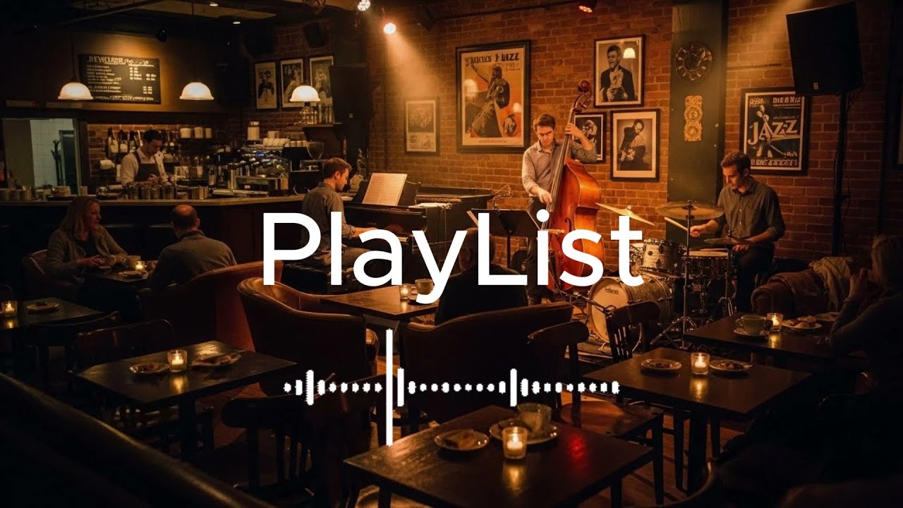 Cozy Café Jazz LIVE ☕️ 90–100 BPM Background Music for Study & Work (카페 재즈 라이브) | MidnightDesk