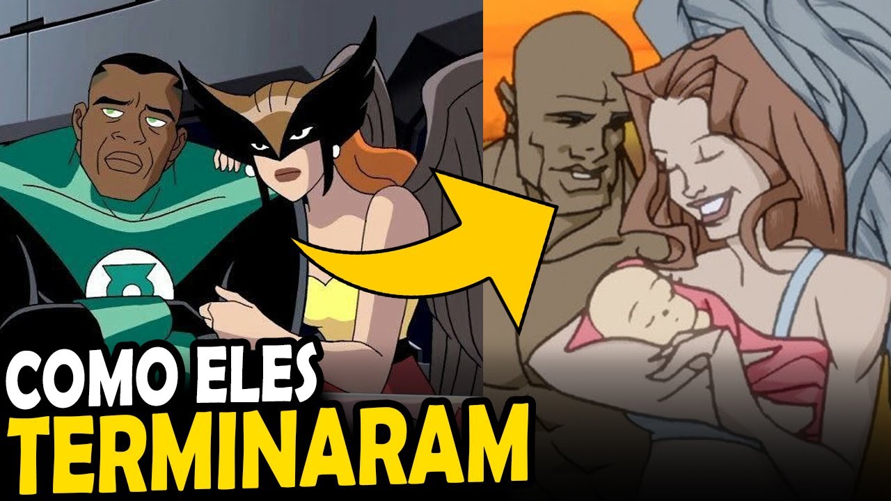 TRAIÇÃO? O ROMANCE do LANTERNA VERDE e MULHER GAVIÃO - HISTÓRIA COMPLETA