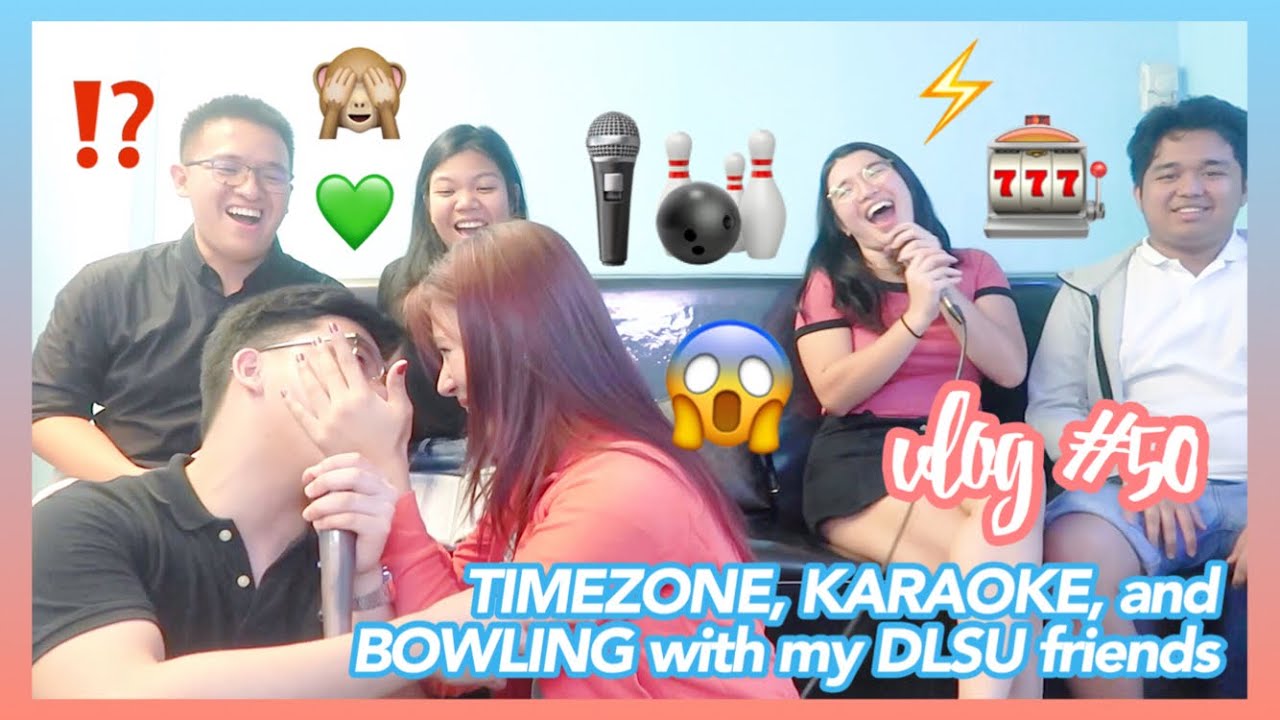 Vlog #50: Timezone, Karaoke, and Bowling with DLSU friends ✨💚 | Eunice Santiago