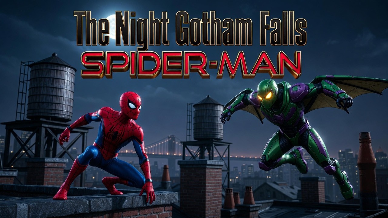 Spider Man vs Green Goblin : The Rooftop Fight | Animatedverse