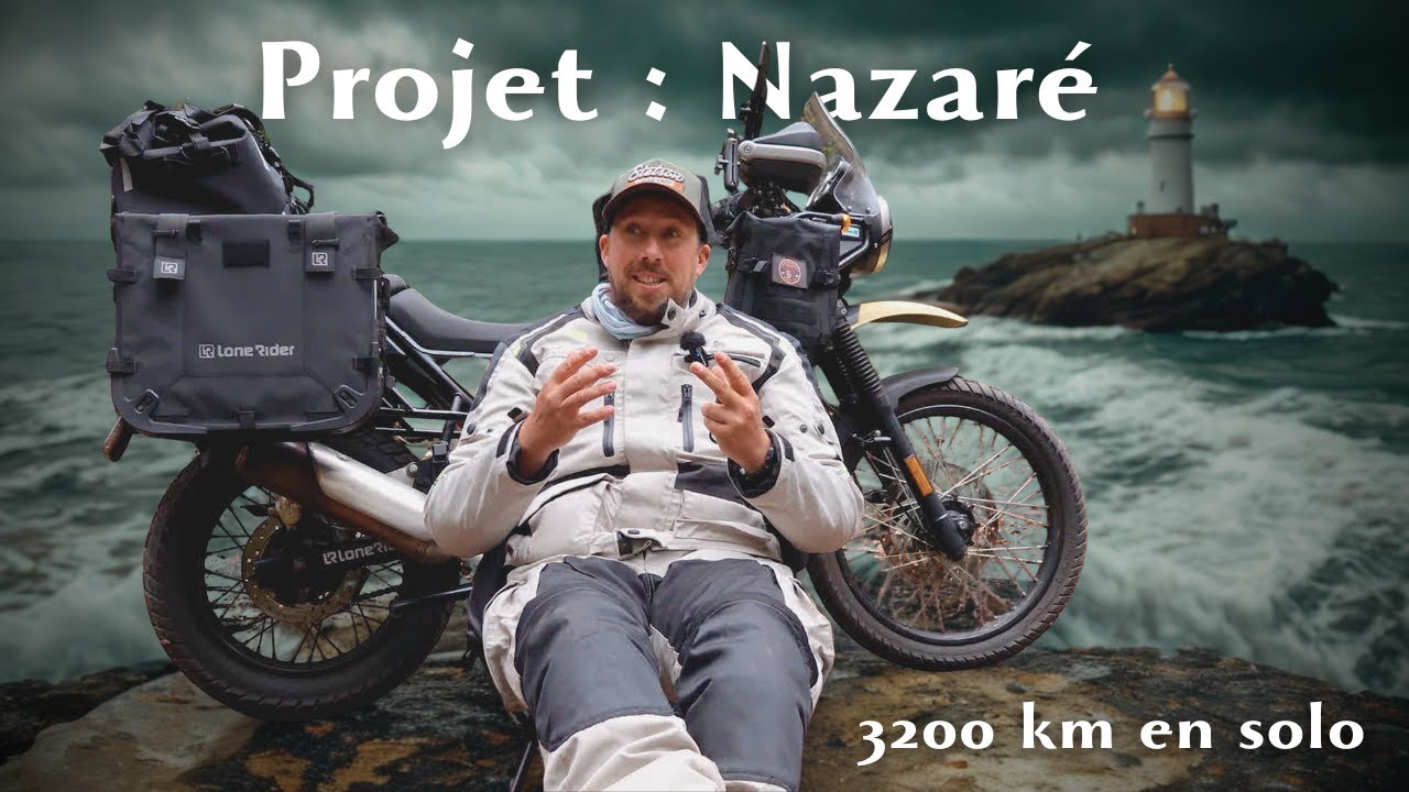 Projet Nazaré : 3200 km en solo !