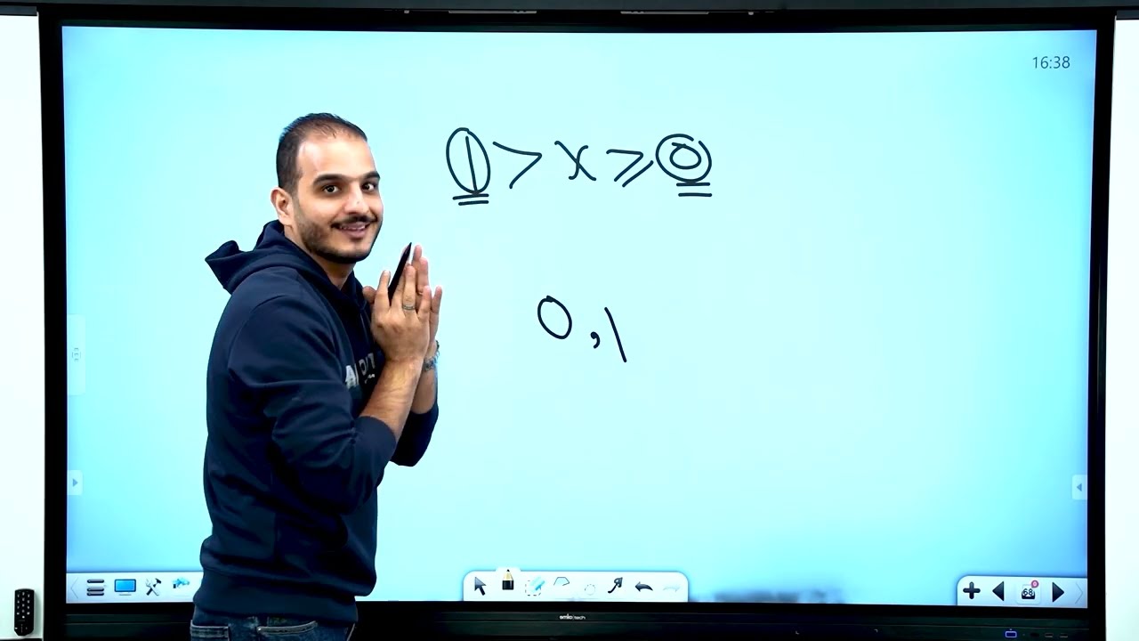 الرابع العلمي/الفصل الثاني/ محاضرة 14 / المتباينات الجزء الثالث