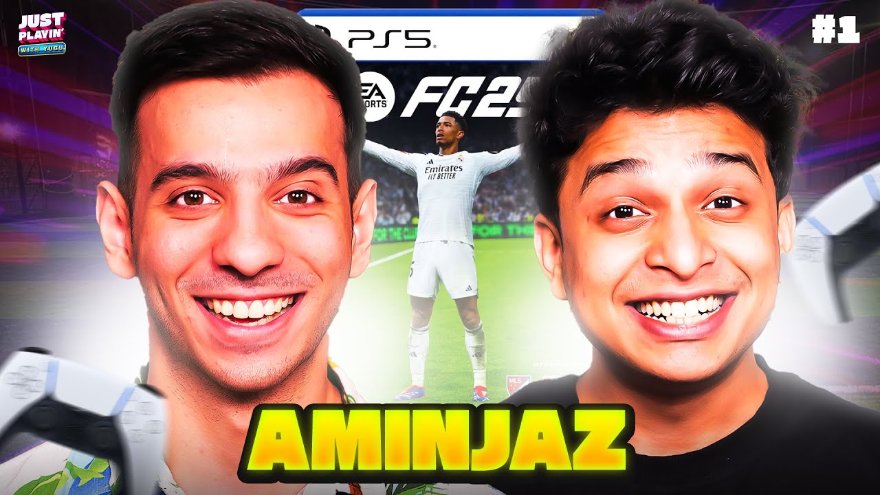 FIFA Aur Bakc**di with @AminJaz | Just Playin' w/ Yugu #1