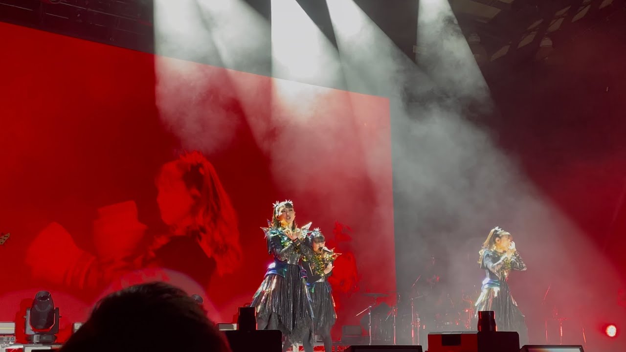 Babymetal WorldTour North America Charlotte @Skyla Credit Union Amphitheatre-Babymetal Death 6/20/25