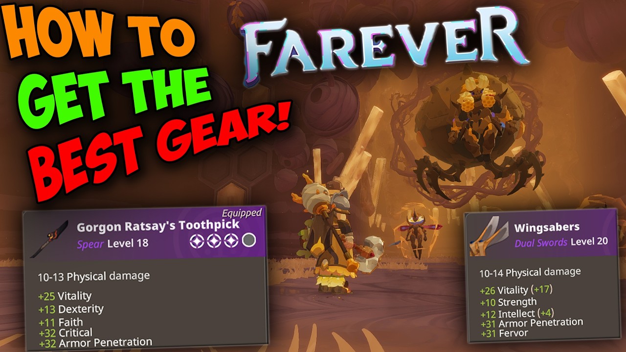 How to get the BEST gear in Farever!