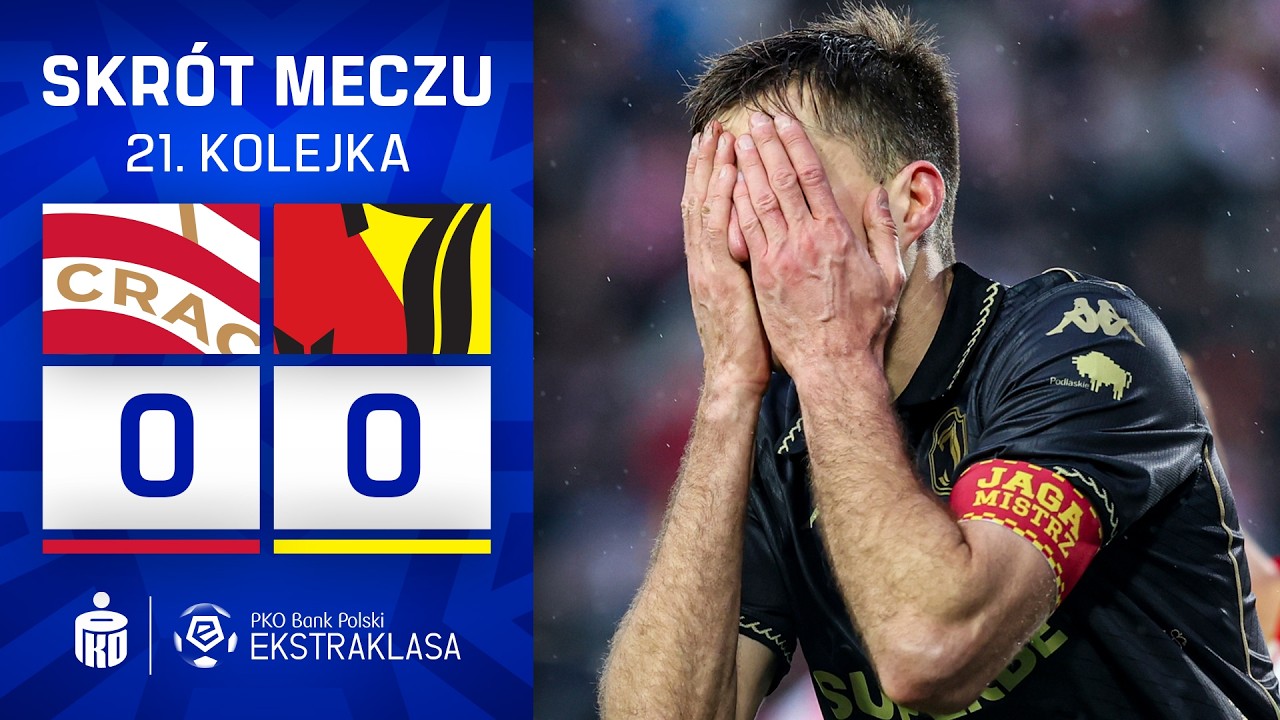 Cracovia - Jagiellonia | SKRÓT | Jak to nie wpadło? Bramkarze bohaterami! | Ekstraklasa 2025/26