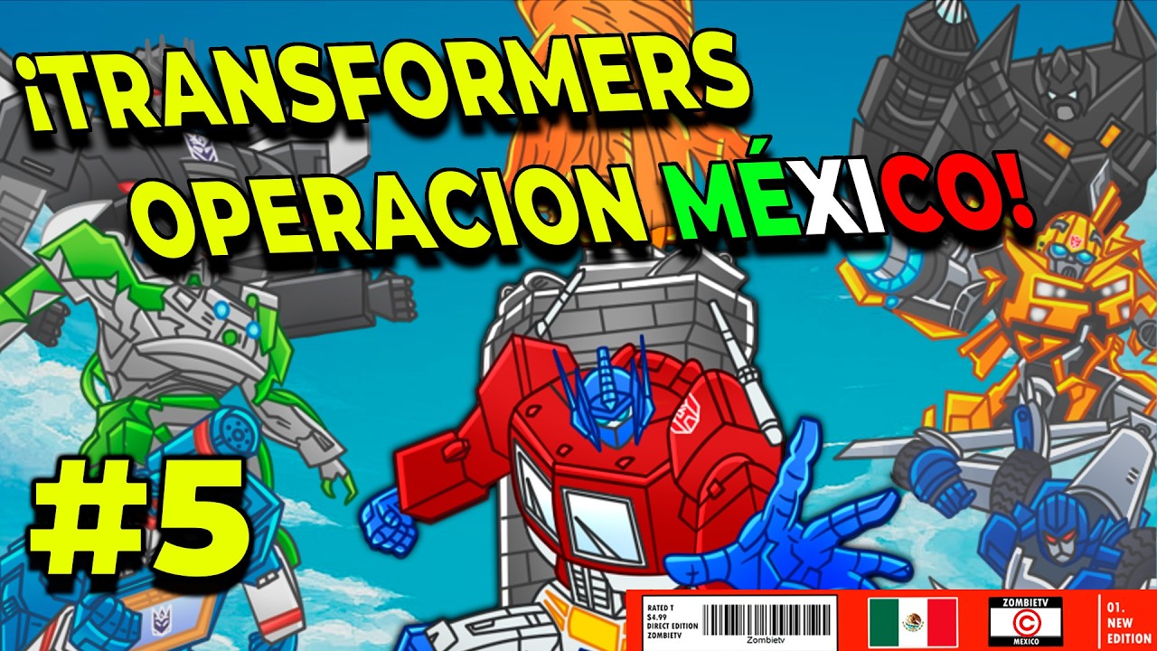 #stopmotion Transformers Operación México #5 Megatron Regresa | #transformersOPMX