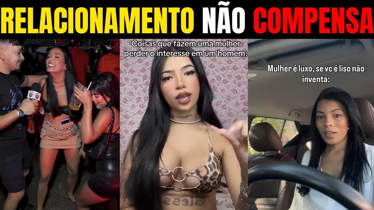 2025: Relacionamento? NÃO VALE a pena ❌ “Melhor só do que mal acompanhado” 