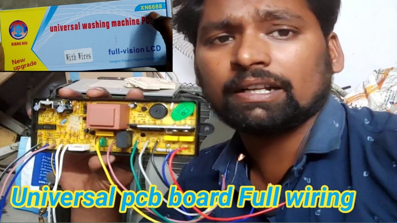 All Top load Washing machines,single universal pcb board connections very easy and simple fitting
