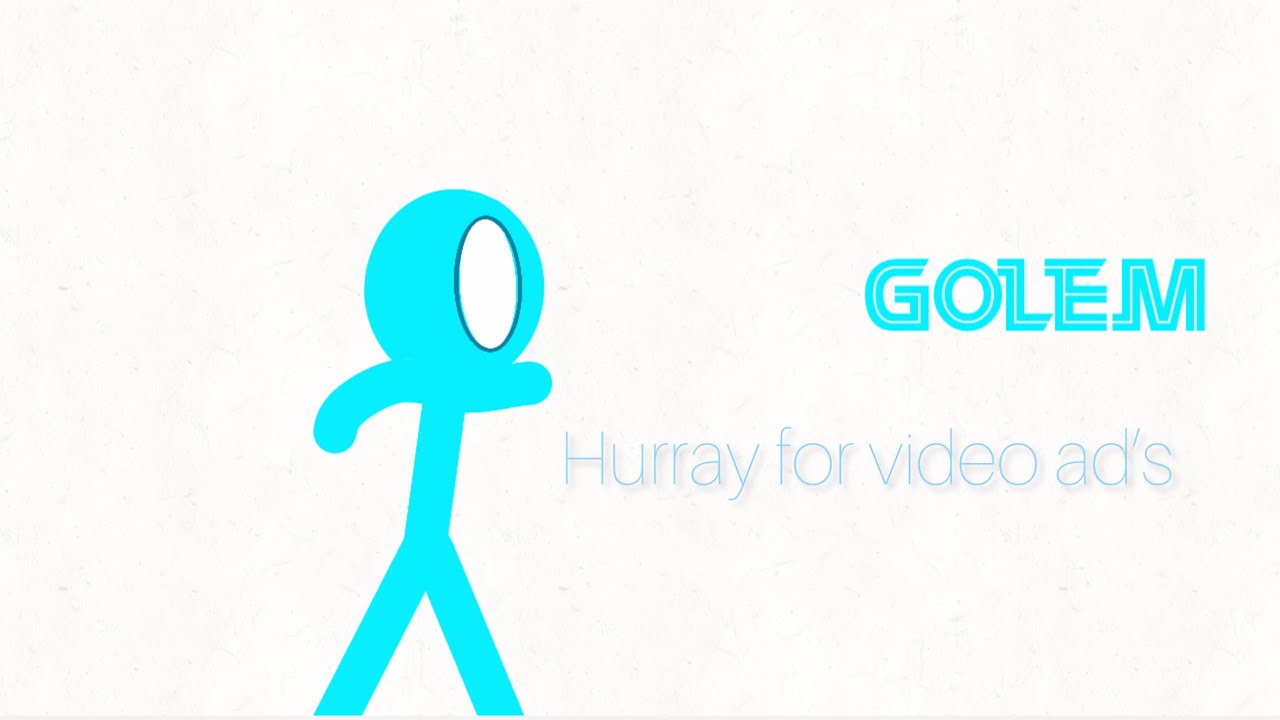 Stickmen vs golem