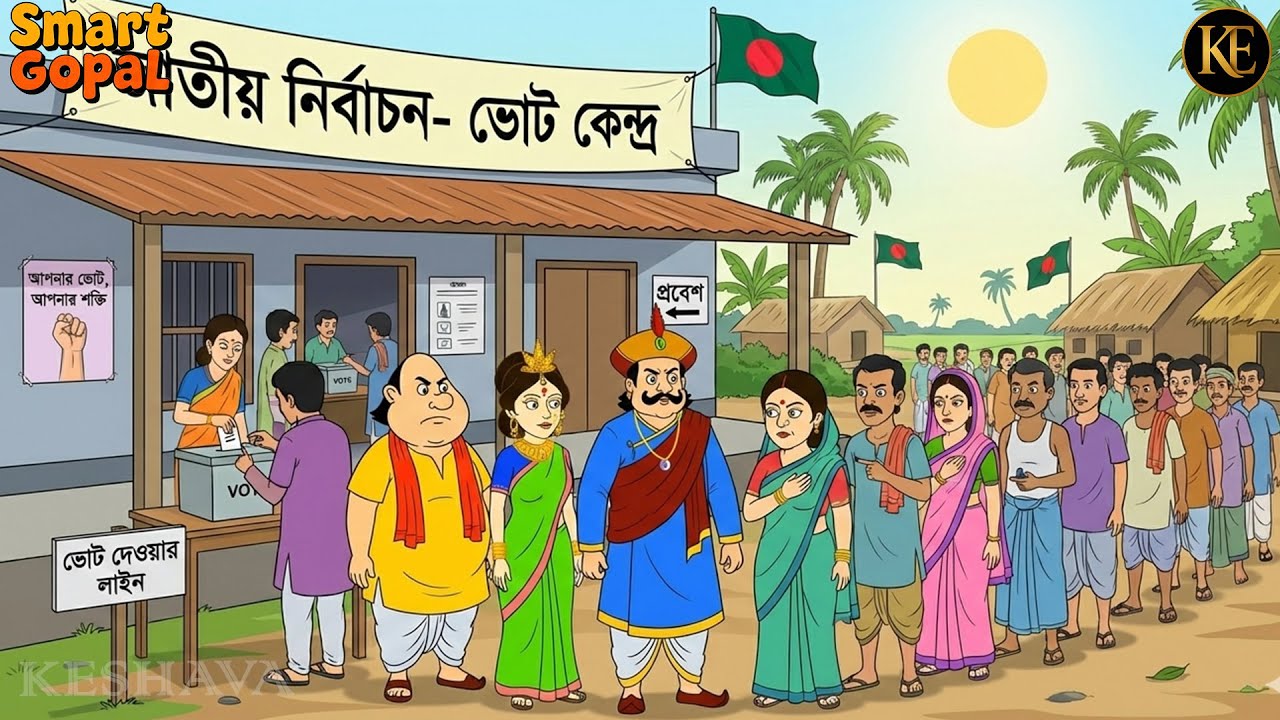 নির্বাচনে গোপাল দাদুর বুদ্ধির খেলা | Gopal Bhar - গোপালভাঁড় | New Episode 2026
