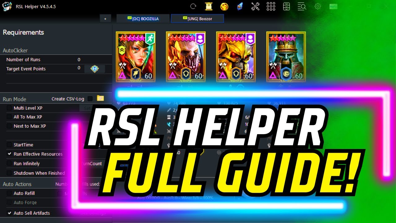 2024 RSL HELPER COMPLETE GUIDE! EVERYTHING YOU NEED TO KNOW! | RAID: SHADOW LEGENDS