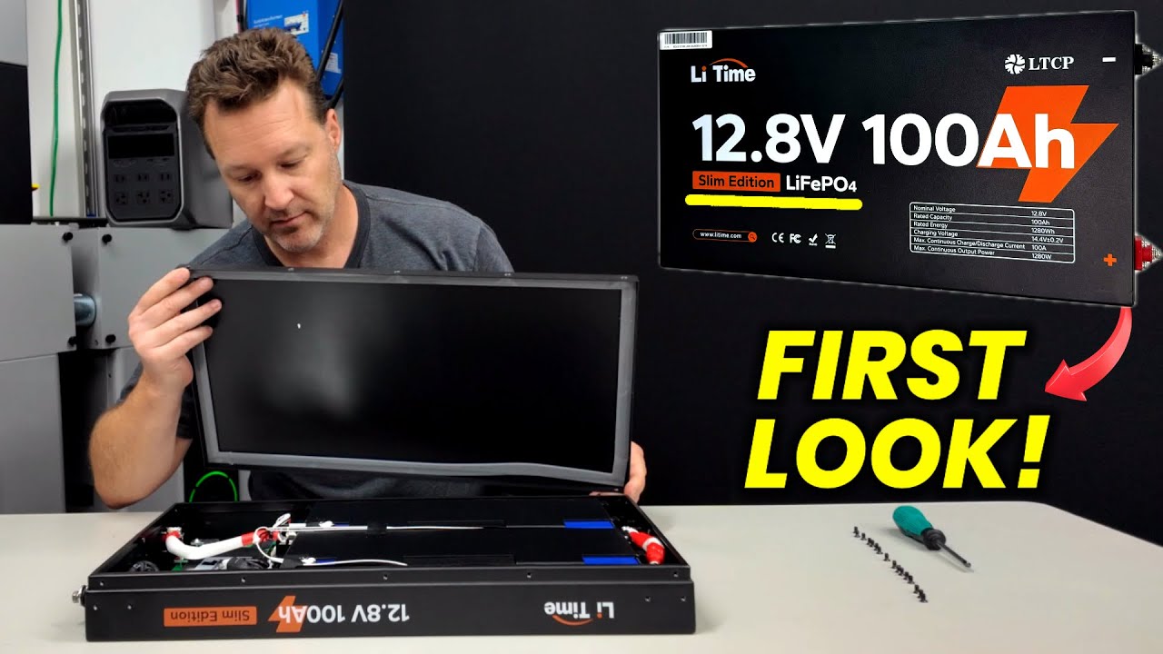 Space Saving 12 volt LFP Battery!- Li Time Slim Edition 12V Battery Review