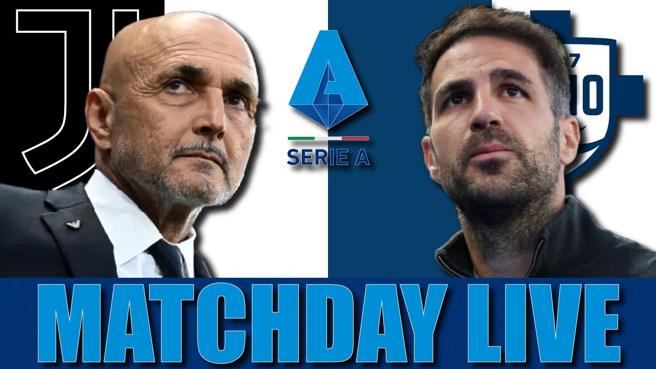 JUVENTUS vs COMO LIVE Stream & Reaction | Serie A Watch Along 🦓
