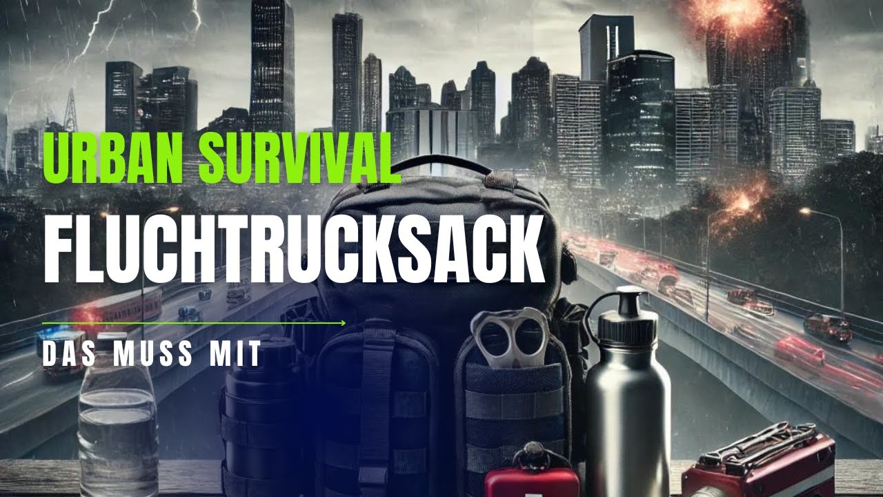 Urban Survival: Dein Fluchtrucksack kann Leben retten!