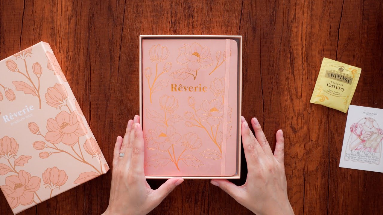 Unboxing New Bullet Journal - My Mellow Days -  Rêverie Journal