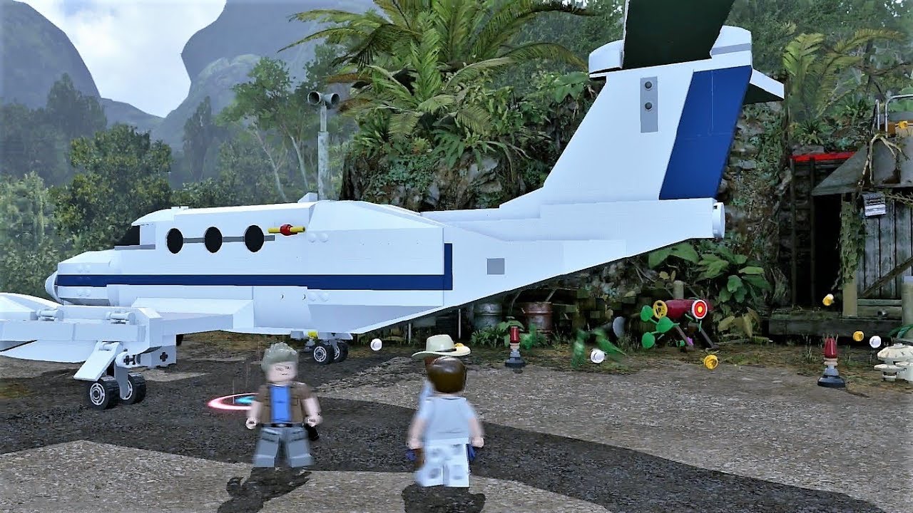 The Landing Site (Lego Jurassic World) Walkthrough / Gameplay #32