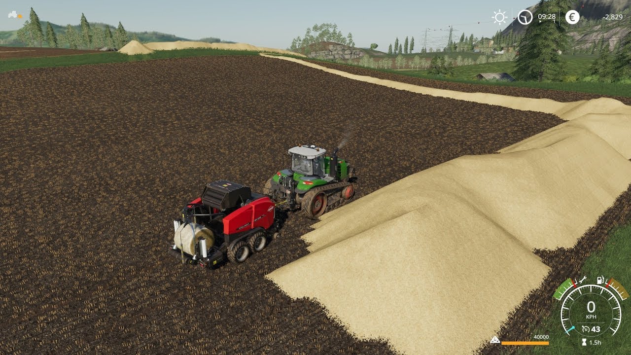 Farming Simulator 19 Timelapse #2 | Unrealistic $1 trillion Challenge on Felsbrunn | GRAIN TRAIN.