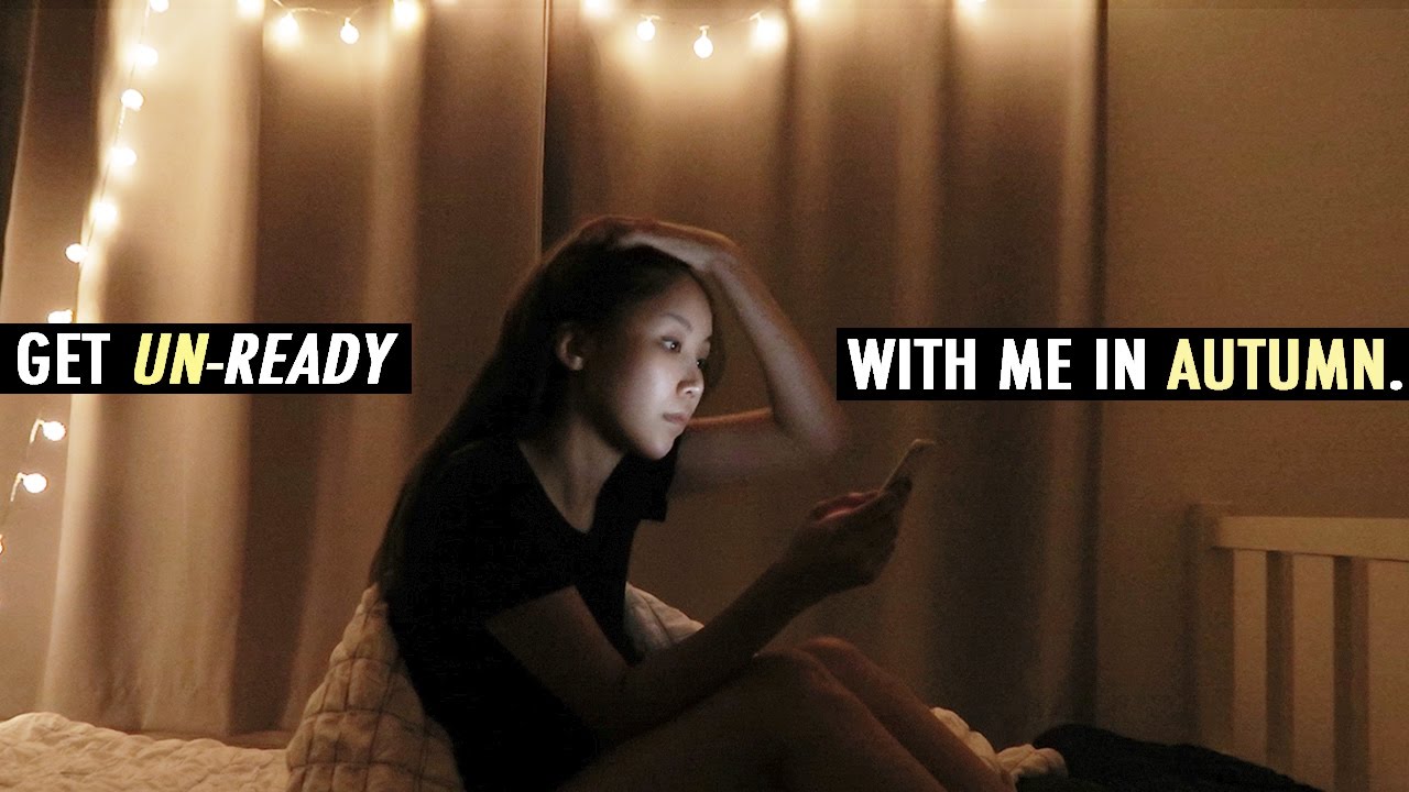 (Sub) GET UN-READY WITH ME // 가을 밤 루틴 & 환절기 스킨케어 Night Routine Autumn Edition | kinda cool