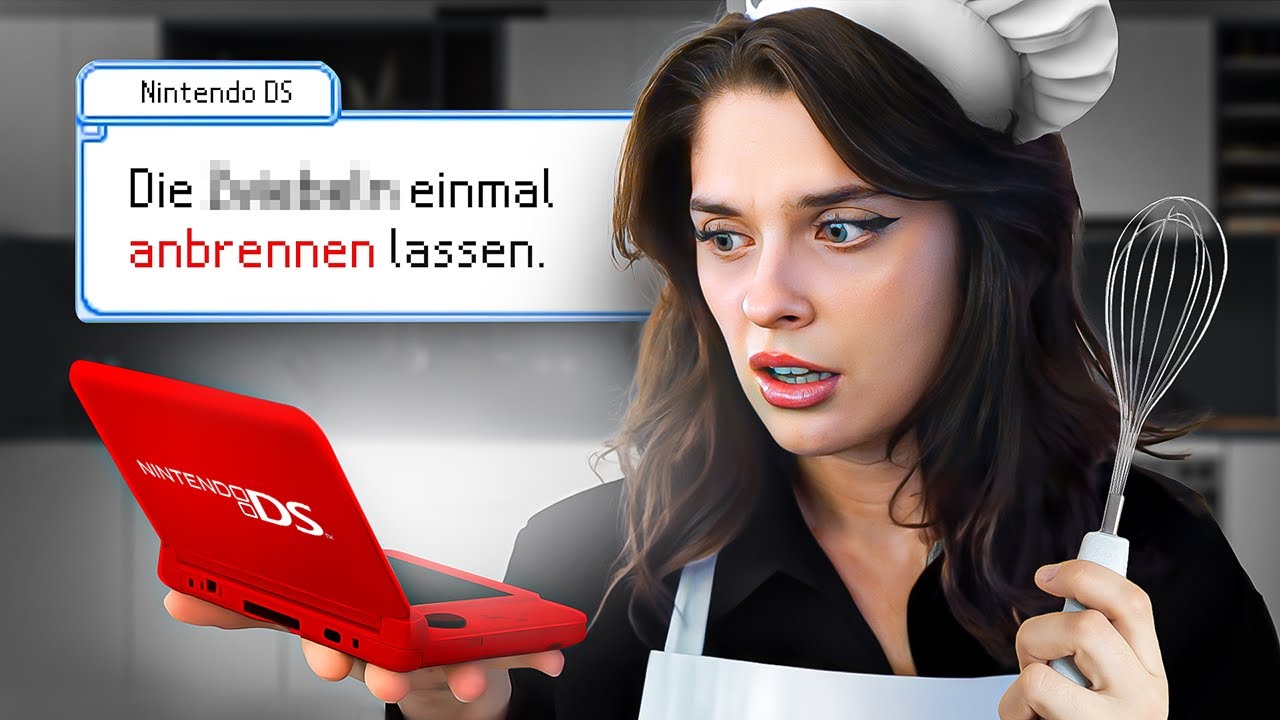 Kochen, aber ein NINTENDO DS Spiel gibt mir die Anweisungen