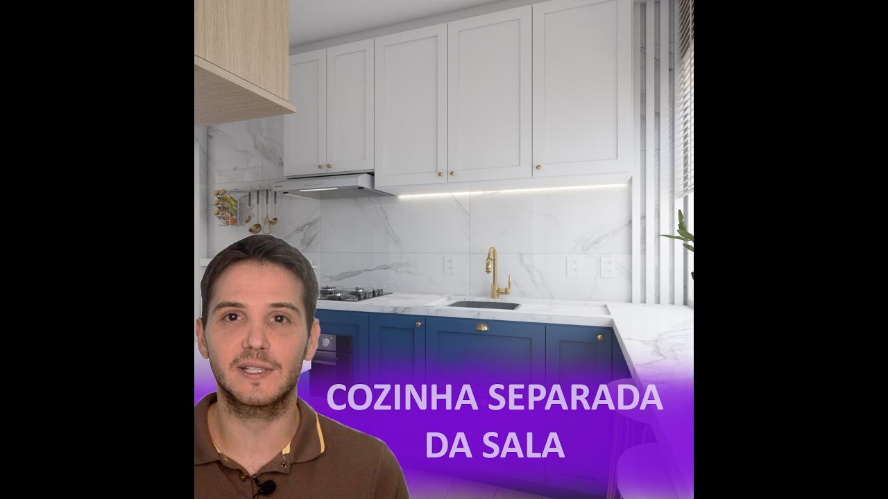 Cozinha separada da sala!