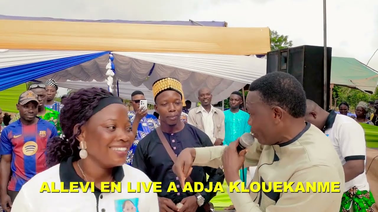 dernière partie du concert en live D'ALLEVI à KLOUEKANME 