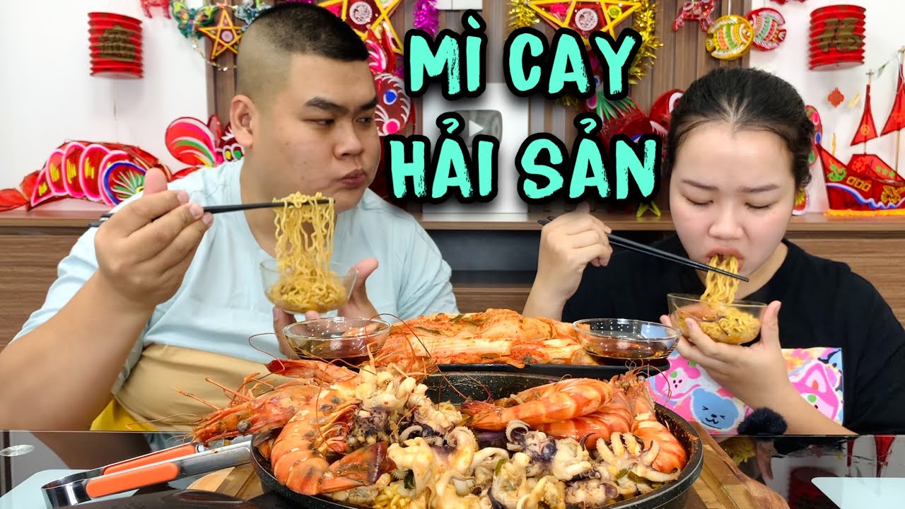 Chảy Nước Miếng Với Nồi MÌ CAY HẢI SẢN Siêu Nhiều Topping Ngon Nhức Cái N.ách | Tập 678