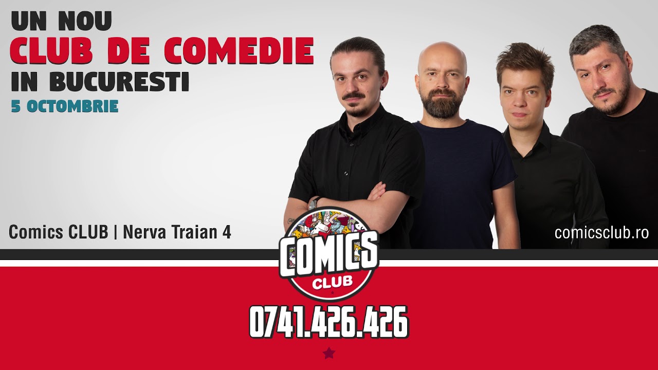 Comics Club - Stand-up Comedy &icirc;n București