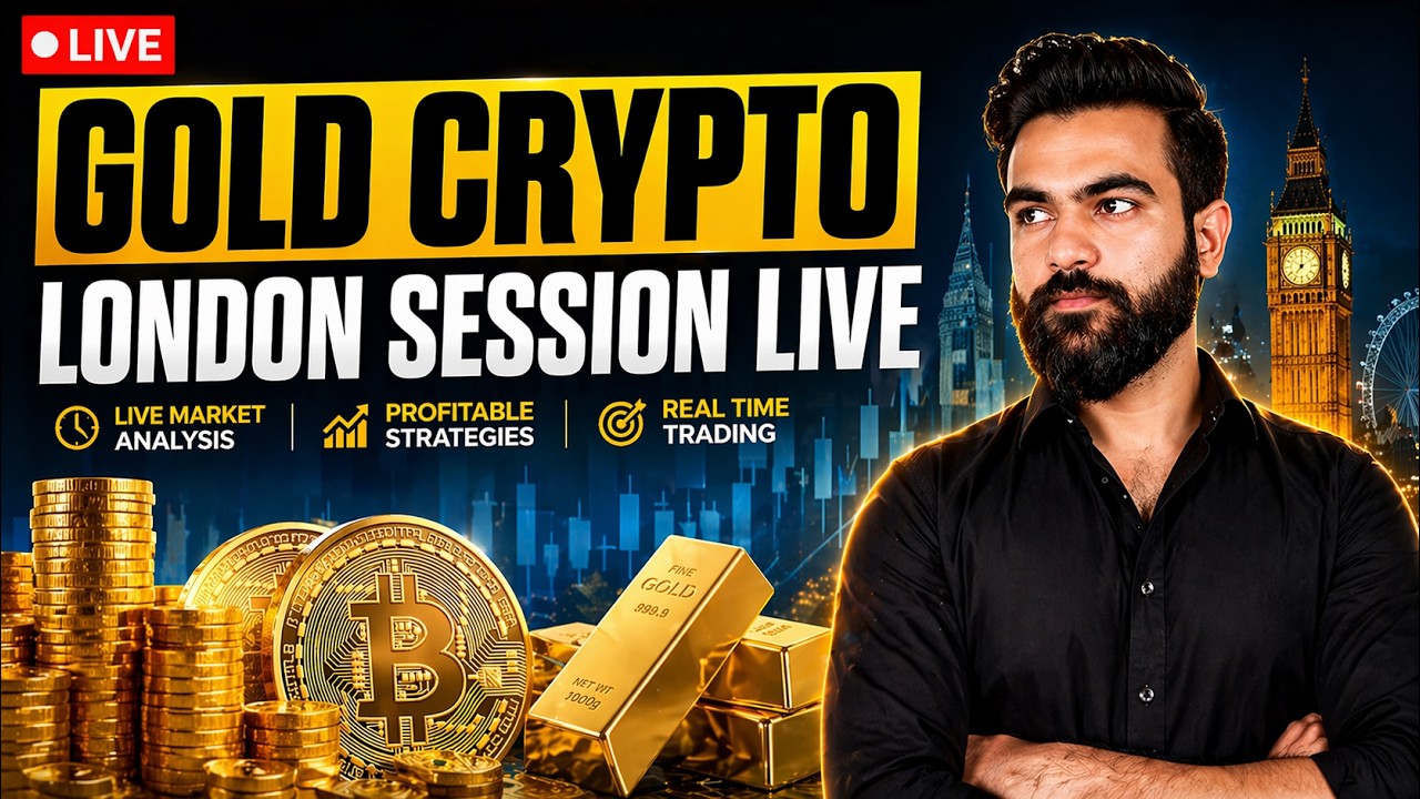 LIVE MARKET ANALYSIS | GOLD & BITCOIN | @growonacademy