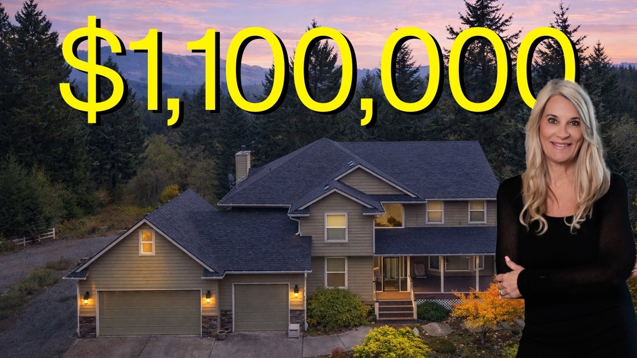 What 1.1 Million Dollars Buys You in Camas, Washington! ($1,100,000)