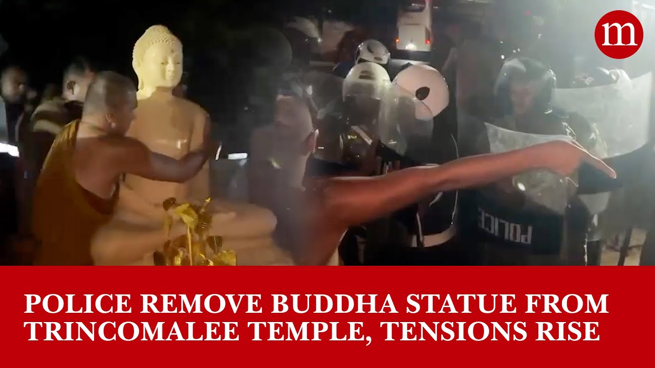 Police remove Buddha statue from Trincomalee temple, tensions&nbsp;rise | The Morning