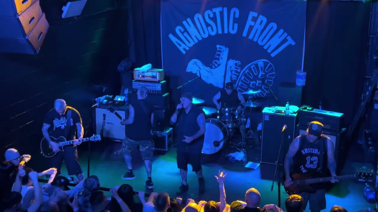 Agnostic Front live Albuquerque NM Launchpad 3/27/25