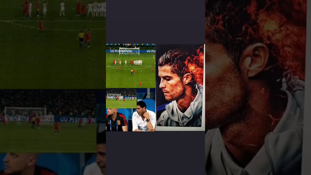 RKP (Fernando Hierro) reaction on Ronaldo's last minute World Cup Freekick against Spain 🔥