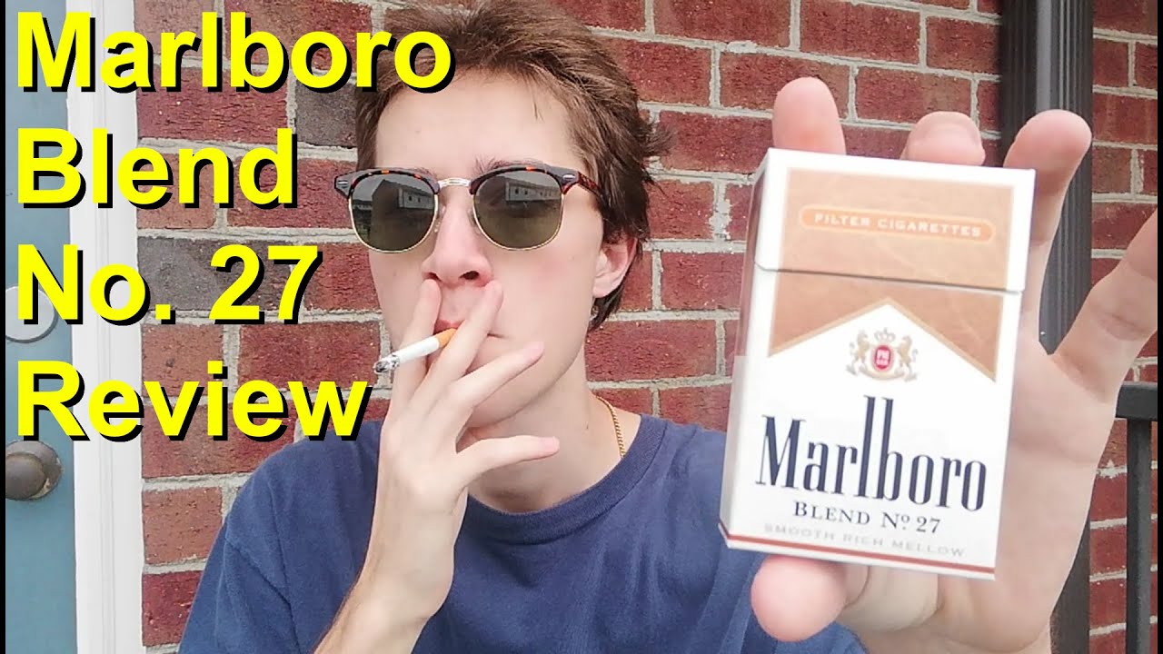 Smoking a Marlboro Blend No. 27 - Review