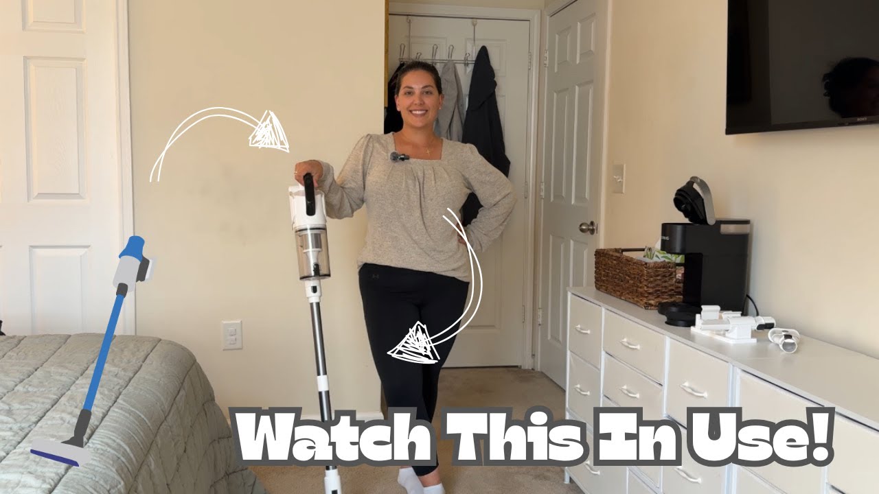 Klarpul Cordless Vacuum Review | Powerful 600W 50KPA Stick Vacuum for Pet Hair, Carpet & Floors #ad
