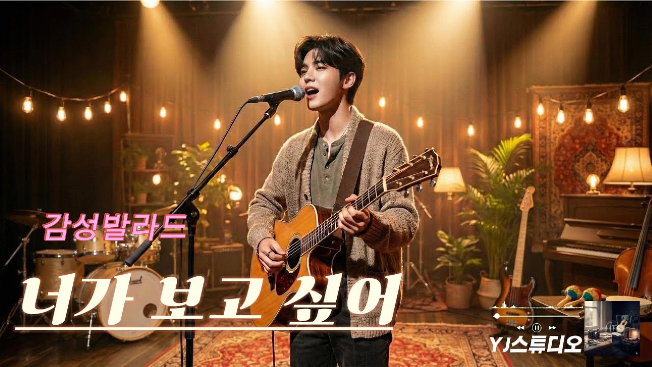 감성 팝 발라드 🎵 너가 보고 싶어 🎸 I Miss You . kpop 🎧 Emotional Pop Ballad