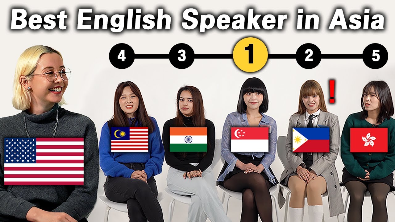 American Ranked the Best English Speaking Country in Asia!!