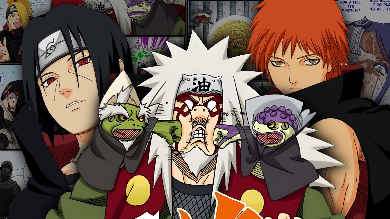 Jiraiya Vs The Akatsuki | @ThunderGodTG