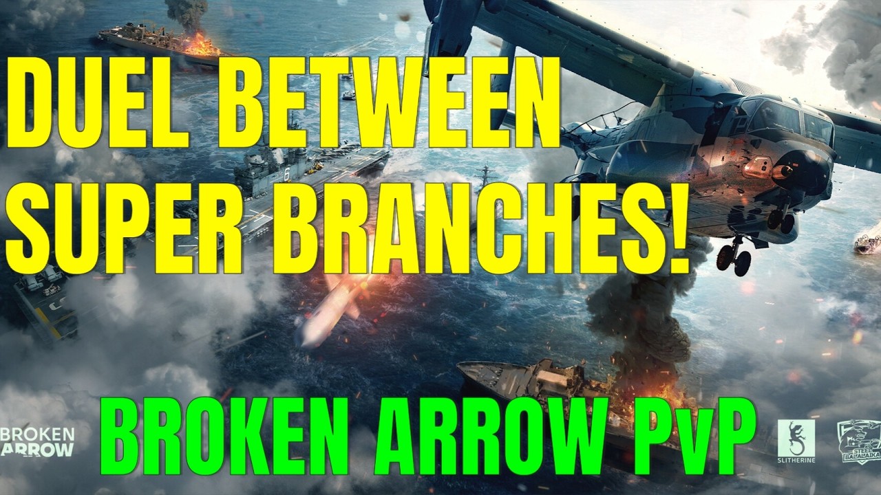 Russian Artillery vs US Airforce on Baltiisk (ELO 2,881) | Broken Arrow PvP