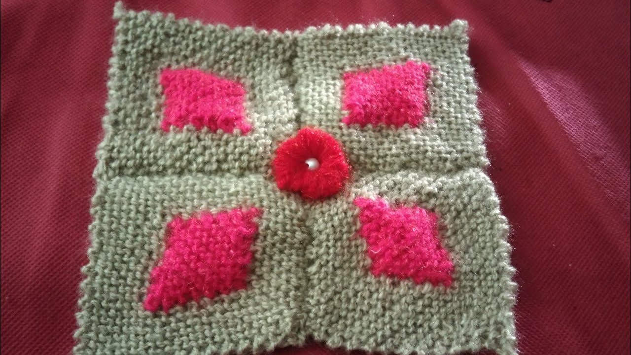Aasan tarike se banaye chokor design meinbeautiful door mat