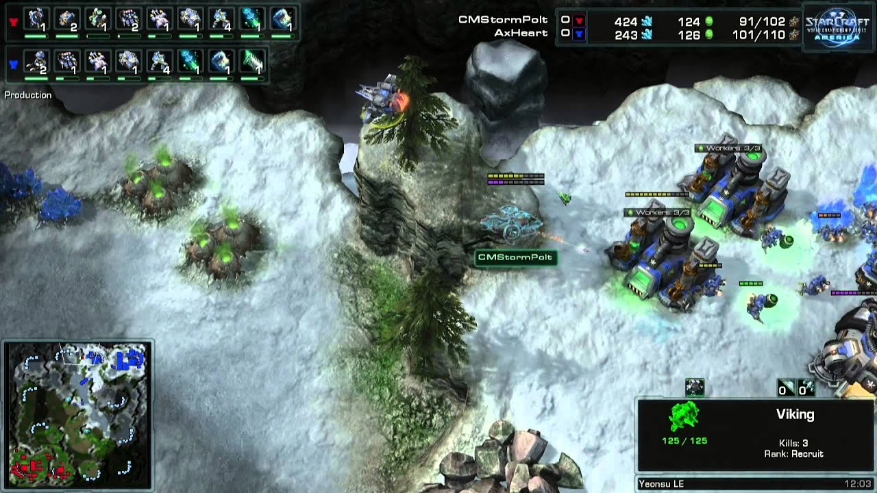WCS America Premier League Finals Polt vs Heart Game 1